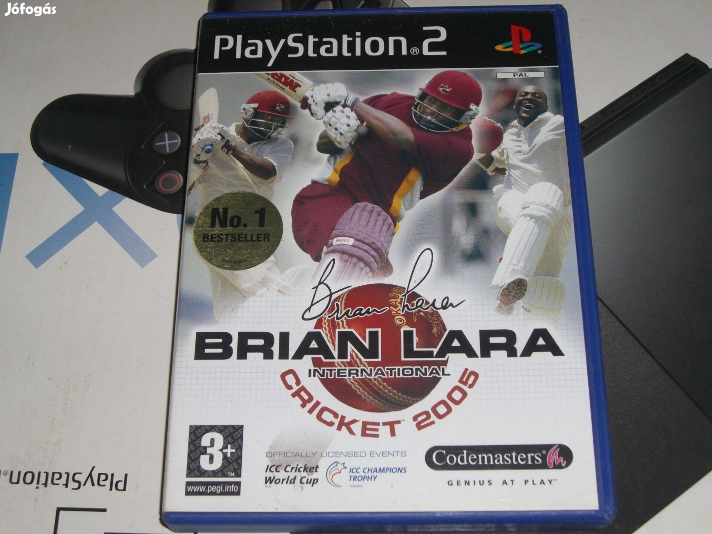 Brian Lara Cricket Playstation 2 eredeti lemez eladó