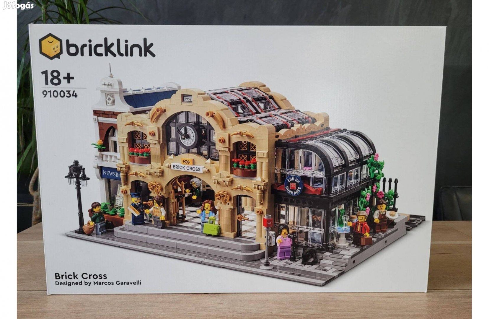 Bricklink Designer Program - Brick Cross Train Station - 910034