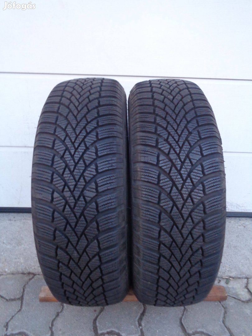 Bridgestone 175/65R14 téli gumi pár 7.4mm-es mintával újszerűen eladó