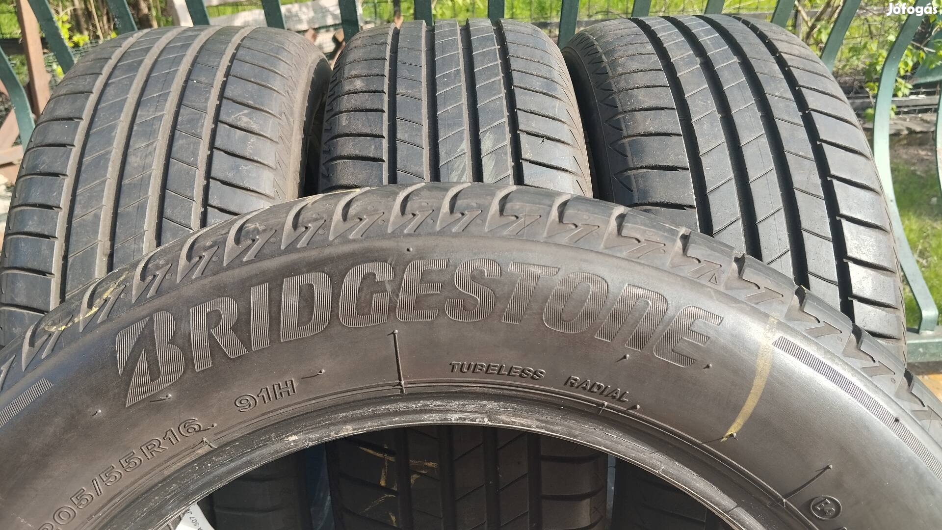 Bridgestone 205/55 R16 205/55/16  4 db.nyárigumi eladó!