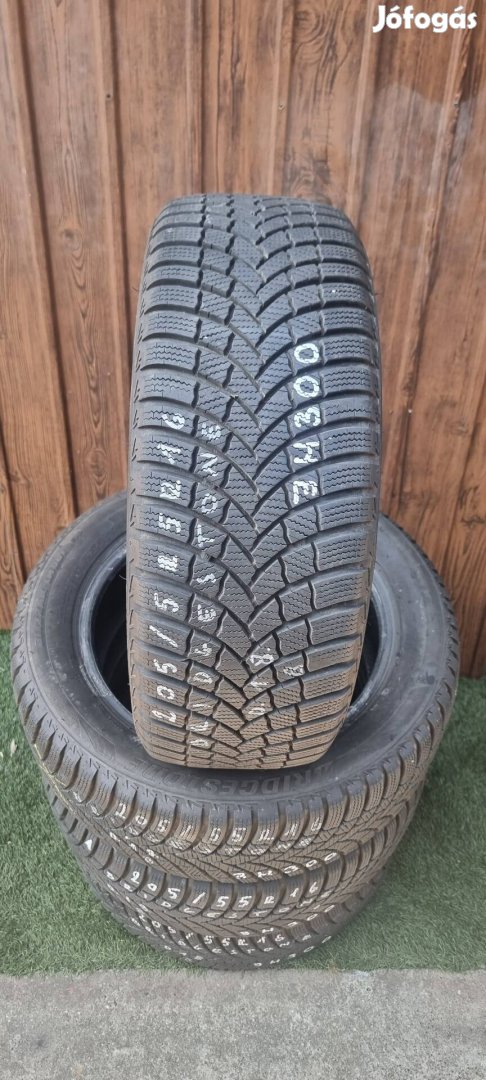 Bridgestone 205/55 R16 8mm 2018-as Téli Gumiabroncs 4db #300