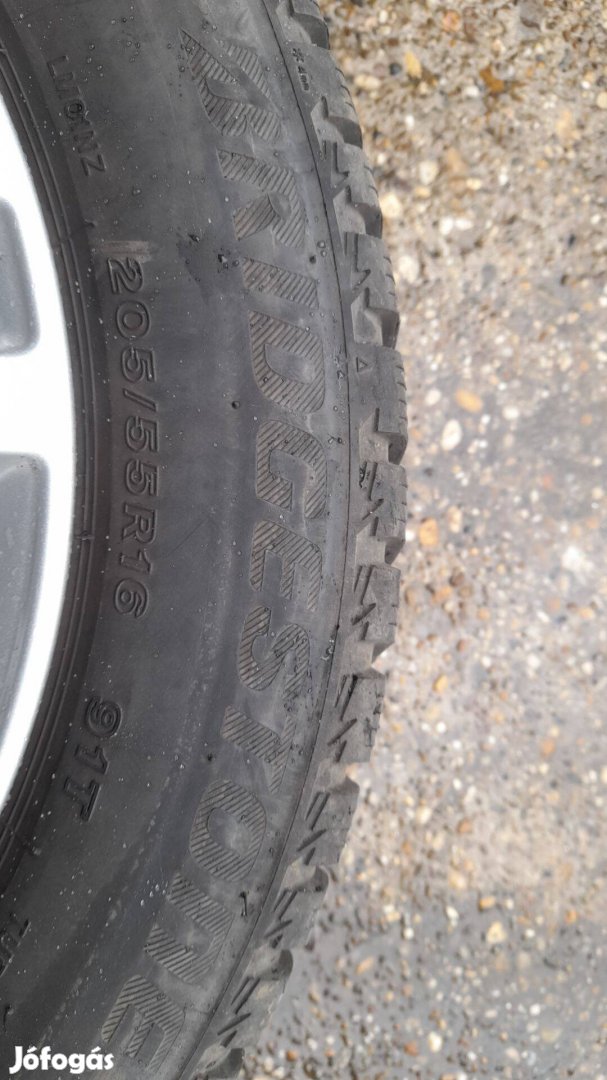 Bridgestone 205/55 R16 91T téli gumi 2 db