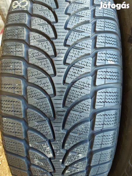 Bridgestone 225/65R17 LM-80 7mm DOT15 használt gumi HG8748 téli