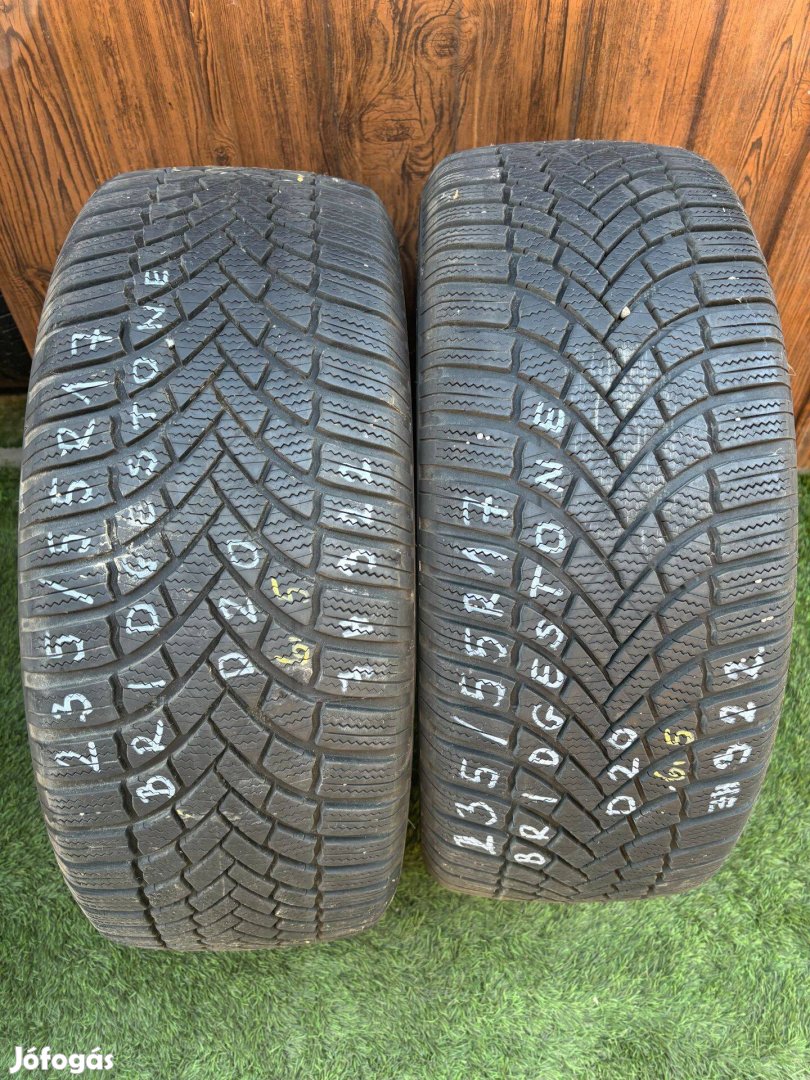 Bridgestone 235/55 R17 6,5mm 2020-as Téli Gumiabroncs 2db #322