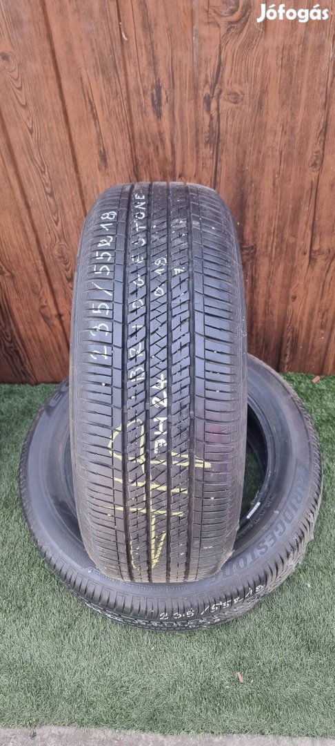 Bridgestone 235/55 R18 7mm 2018-as Nyári Gumiabroncs 2db #24