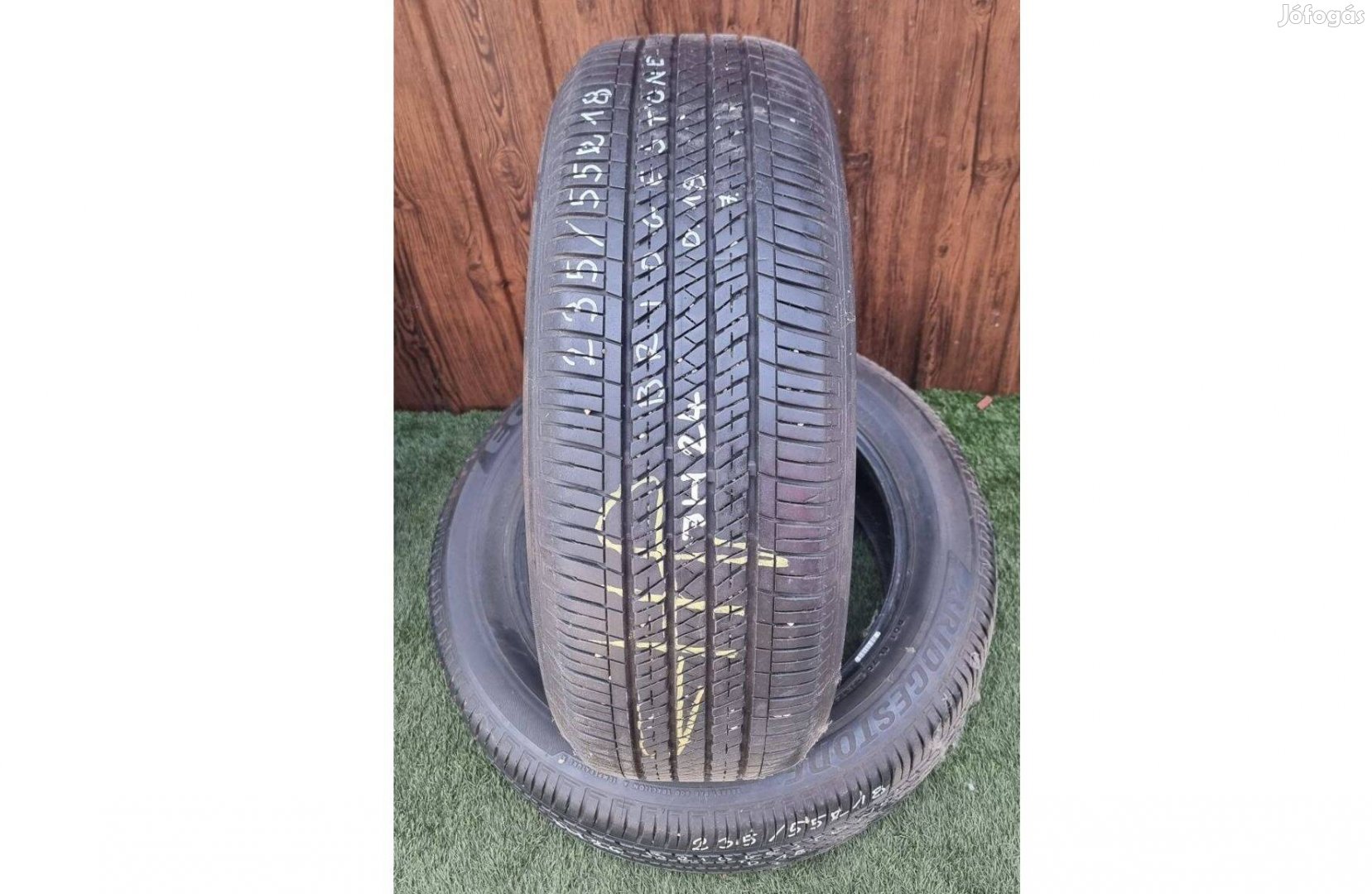 Bridgestone 235/55 R18 7mm 2018-as Nyári Gumiabroncs 2db #24