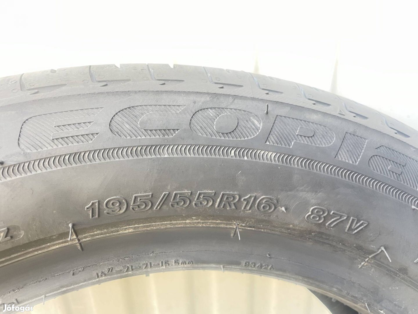 Bridgestone 4 db új 16"185/55 nyári gumi szett