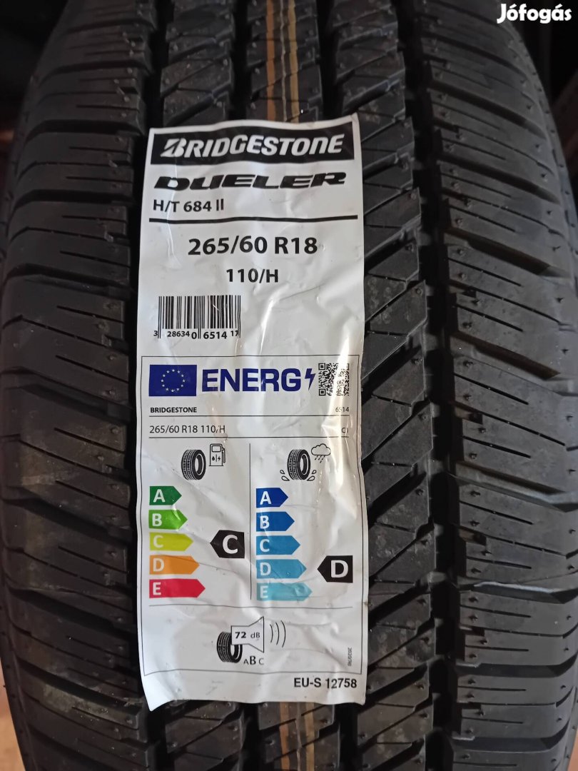 Bridgestone Dueler 265/60 R18 Toyota Hilux gumi