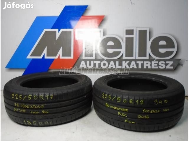 Bridgestone Potenza S001 nyári 225/50R17 94 W TL 2016