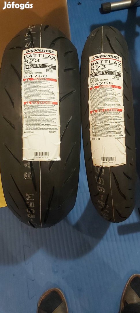 Bridgestone S23.190/50/17. 120/70/17