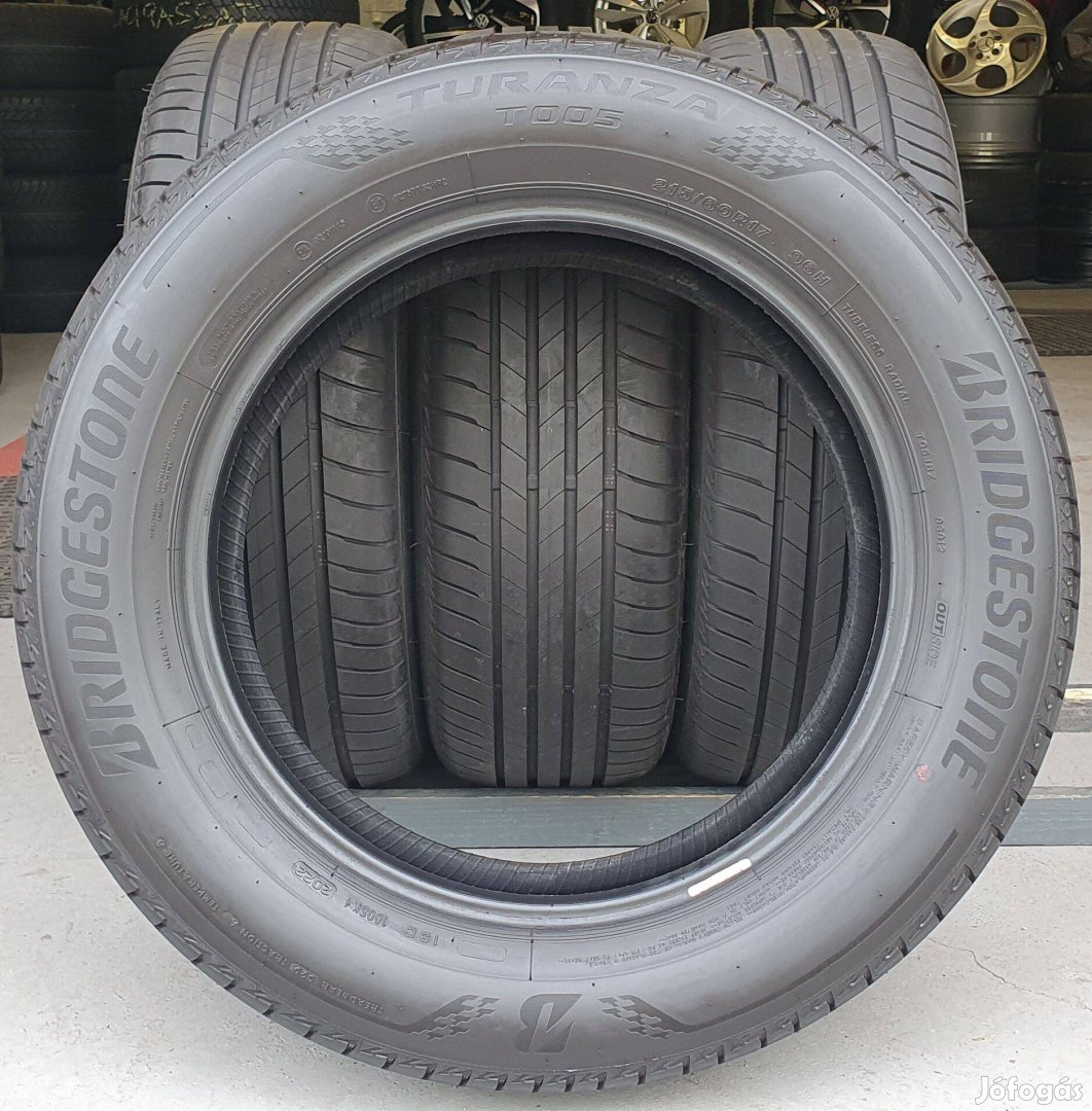 Bridgestone Turanza 21560 R17 újszerű nyári gumi 4db 2022.