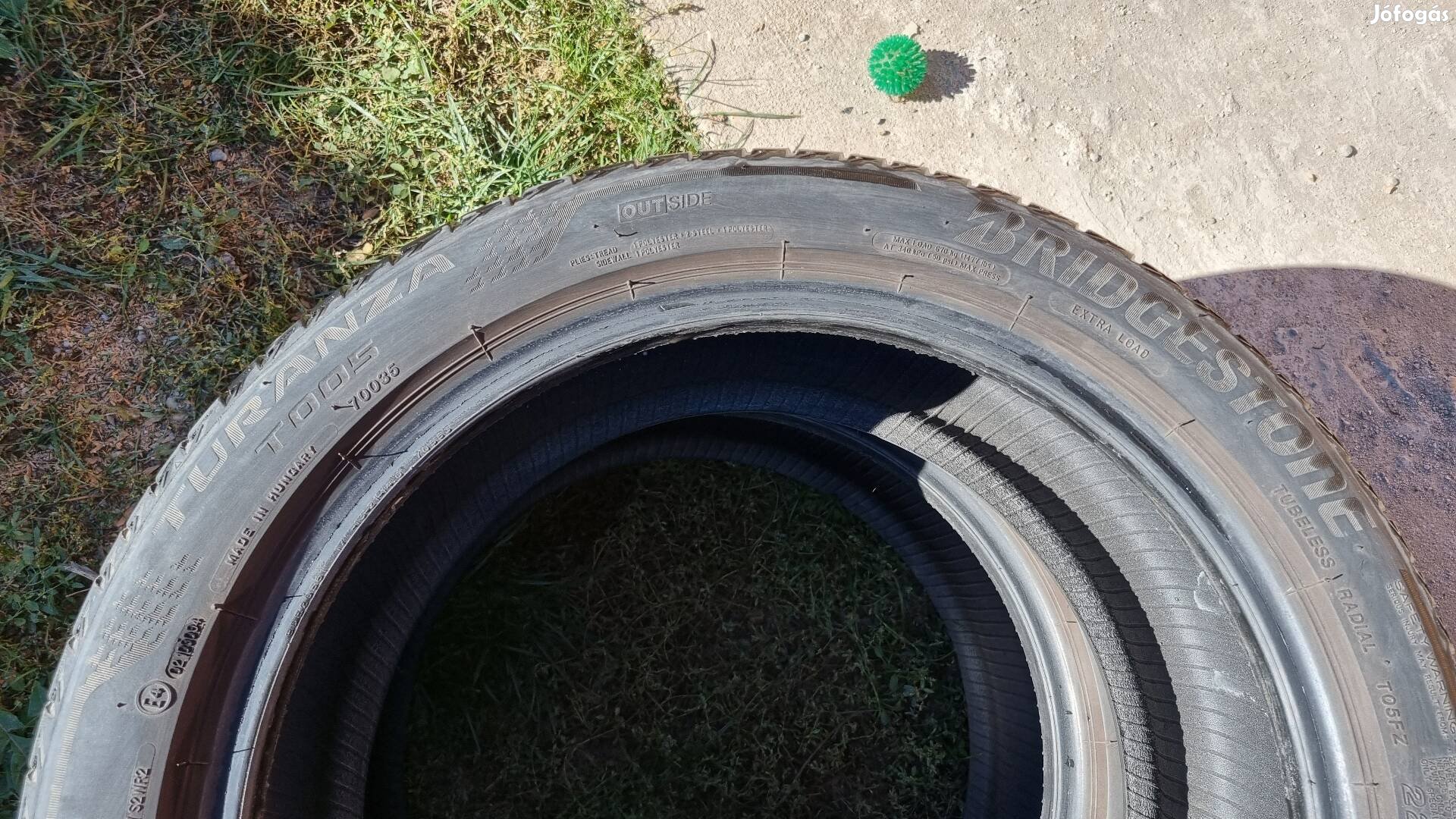 Bridgestone Turanza 225 45 R17 nyári gumi 