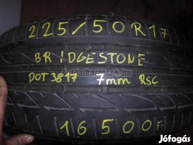 Bridgestone potenzas001 nyári 225/50r17 98 w tl 2017