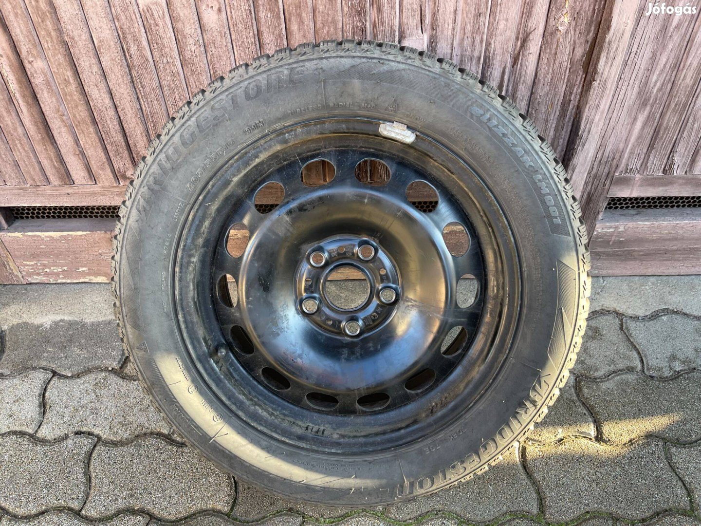 Bridgestone téli 205/55 R16 91 H TL / Gyári acélfelni 16x16