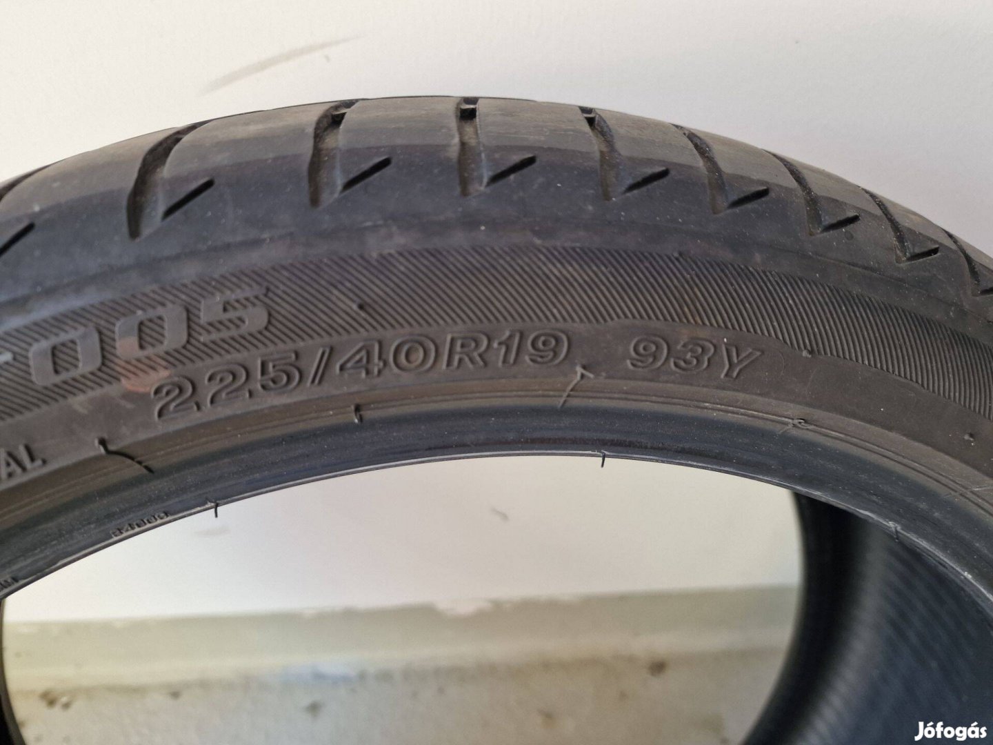 Bridgestone turanza 19" nyári gumi