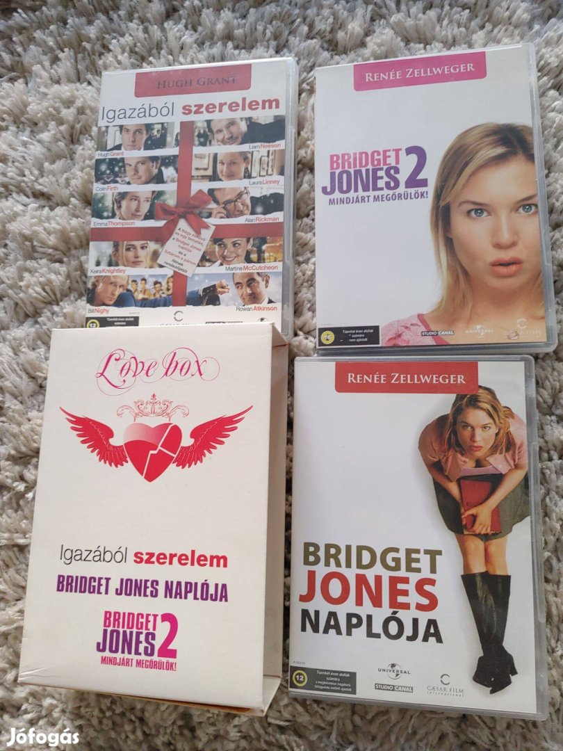 Bridget Johnes naplója 3 dvd film egy tokban