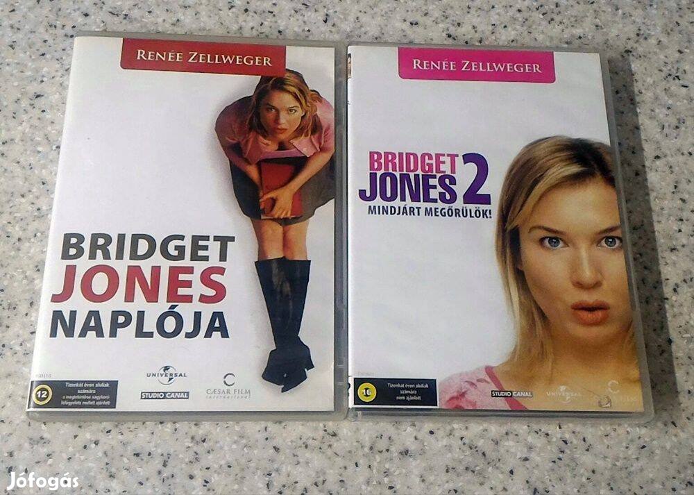 Bridget Jones 1-2. dvdk 2db