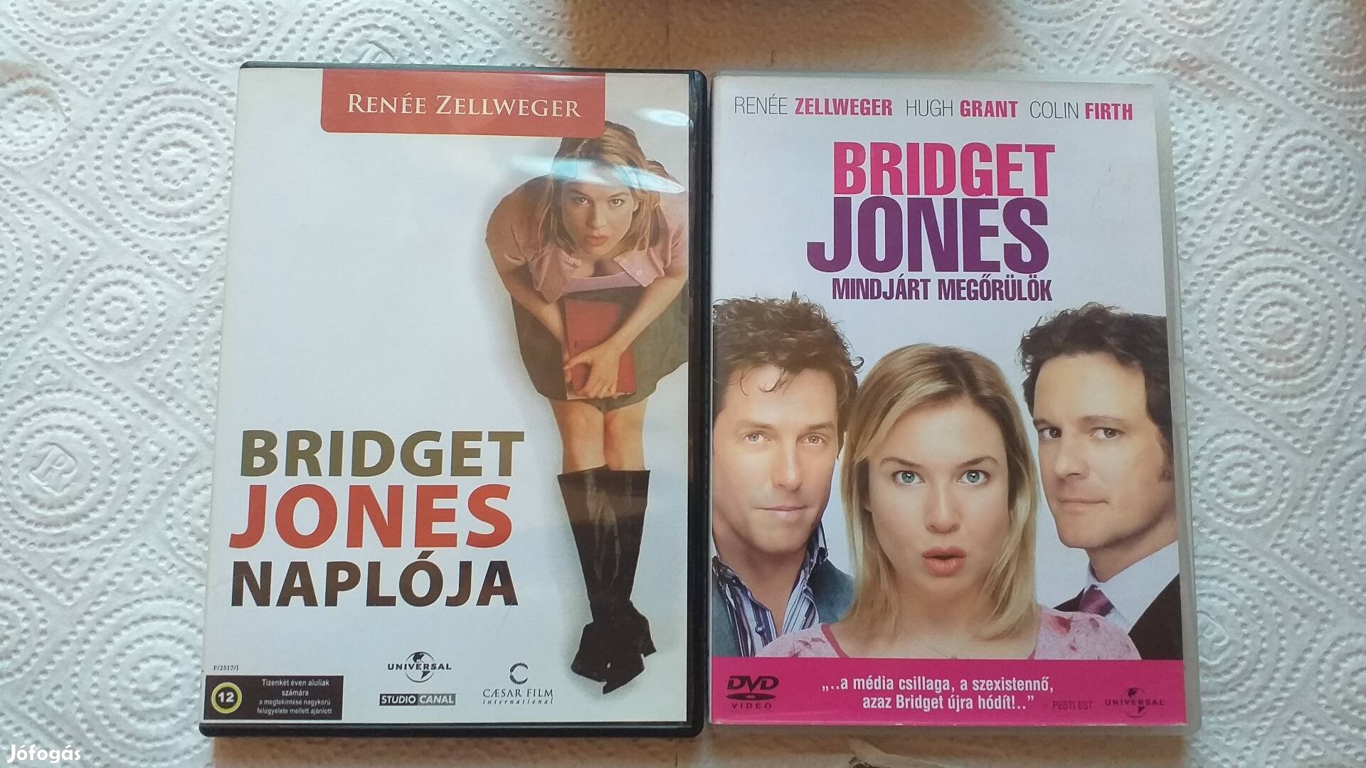 Bridget Jones 1-2 vígjáték DVD