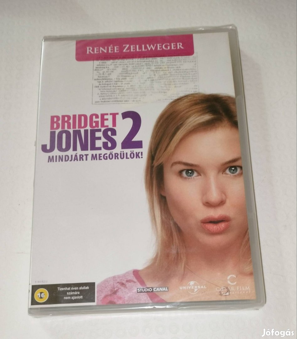 Bridget Jones 2 dvd bontatlan Renee Zellweger 