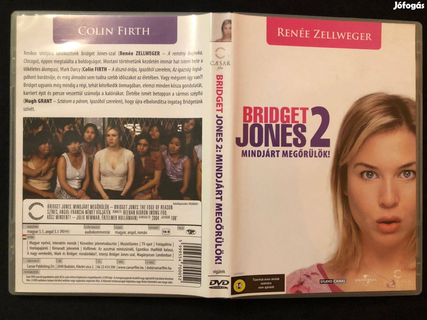 Bridget Jones Mindjárt megőrülök (karcmentes) DVD