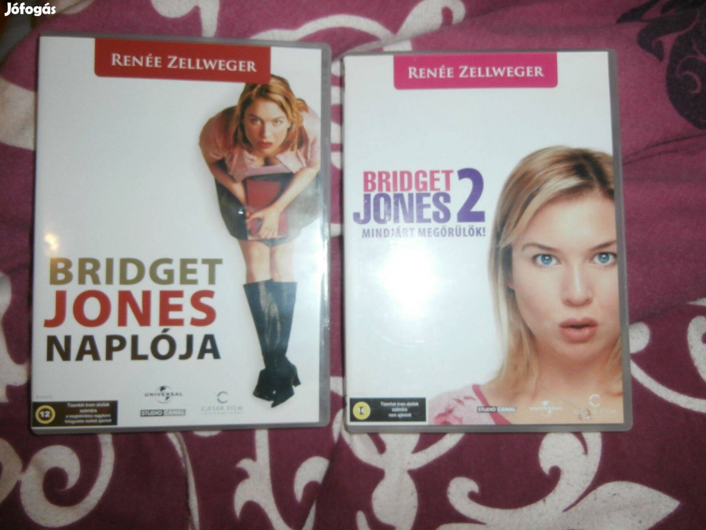 Bridget Jones naplója 1-2 DVD film