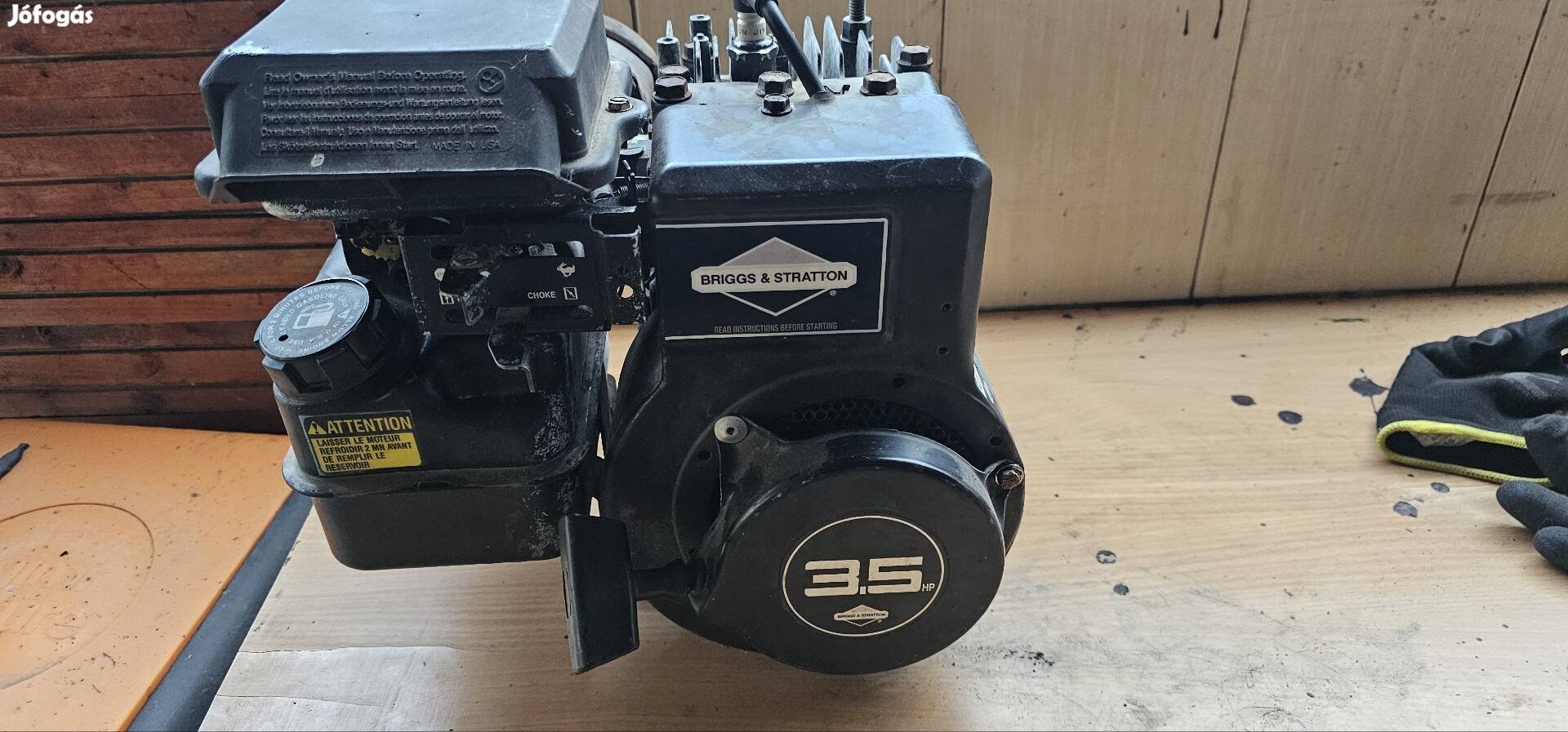 Briggs 3,5 LE állómotor eladó 