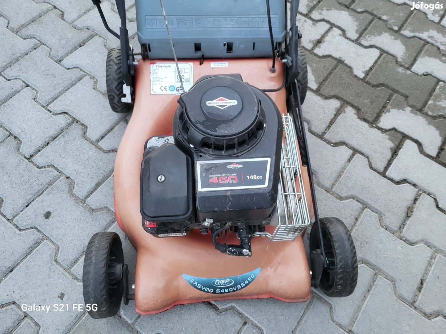 Briggs motoros - önjáró + gyűjtős fűnyíró
