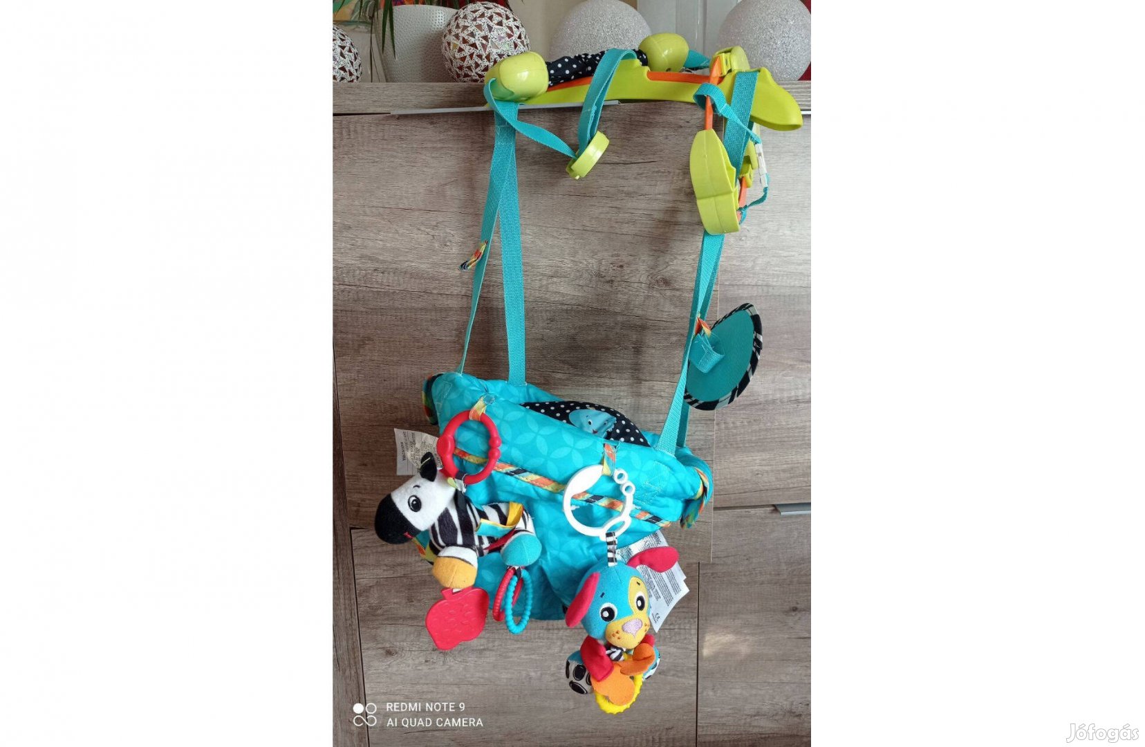 Bright Starts Bounce n Spring Deluxe Door Jumper rugós hinta