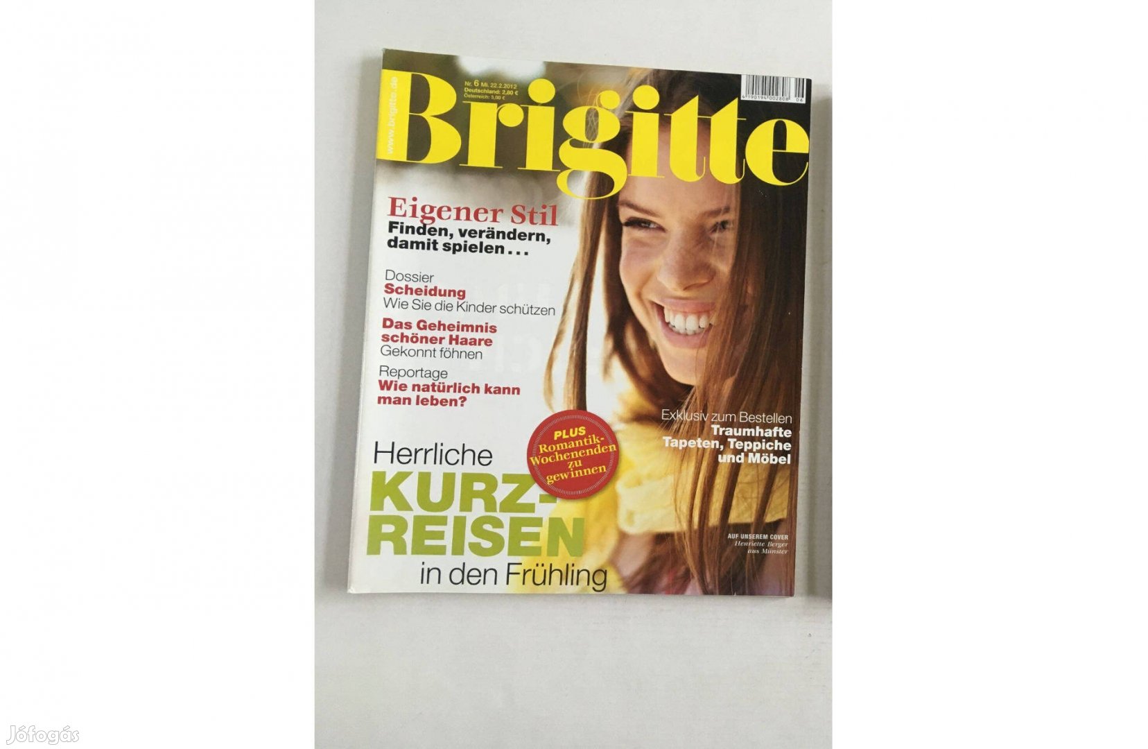 Brigitte német nyelvű magazin, újság - lapszám: 2012.02