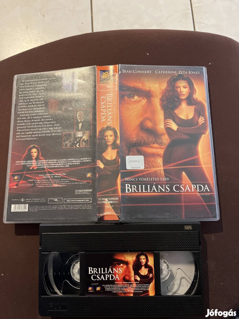 Brilliáns csapda kistok akció vhs