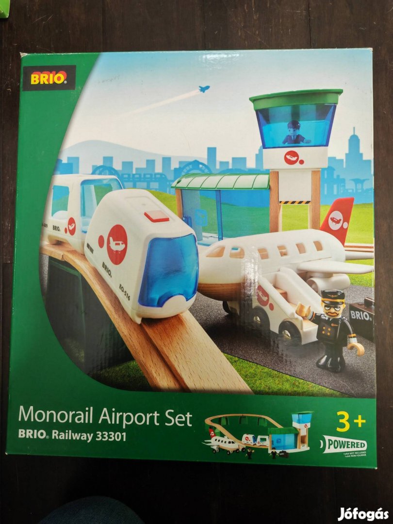 Brio Monorail Airport Set Railway 33301