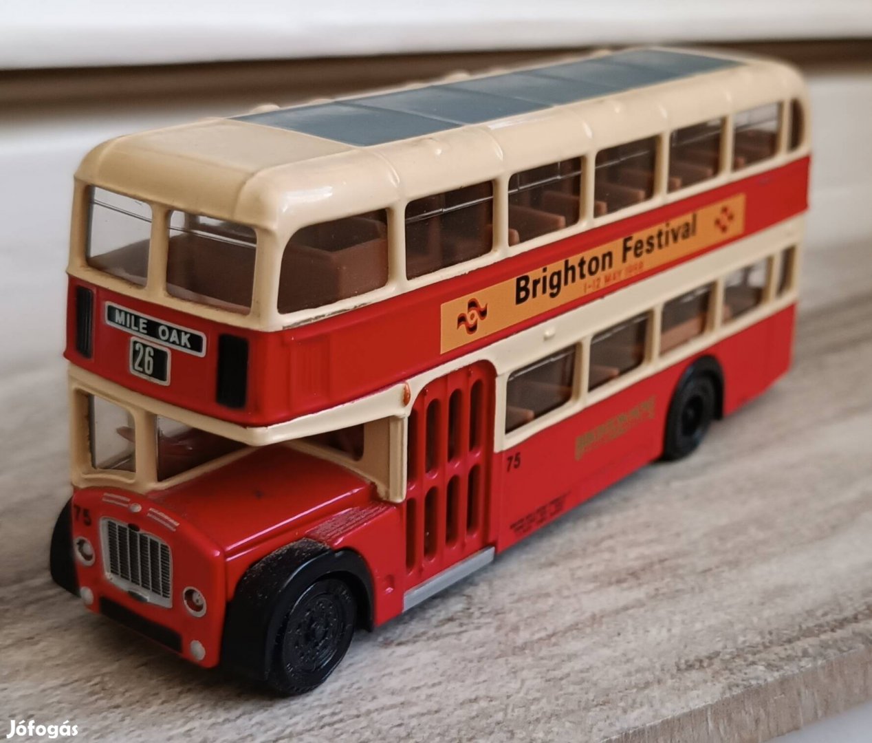 Bristol Flf Lodekka busz modell 1:76