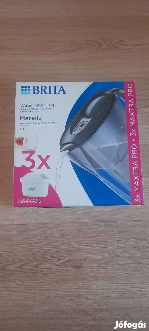 Brita 2.4l víztisztító kancsó ajándék betét