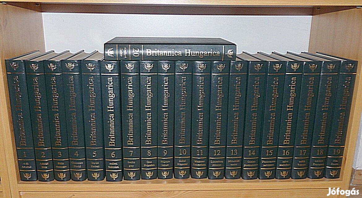 Britannica Hungarica Világenciklopédia 1-3 és 7-20