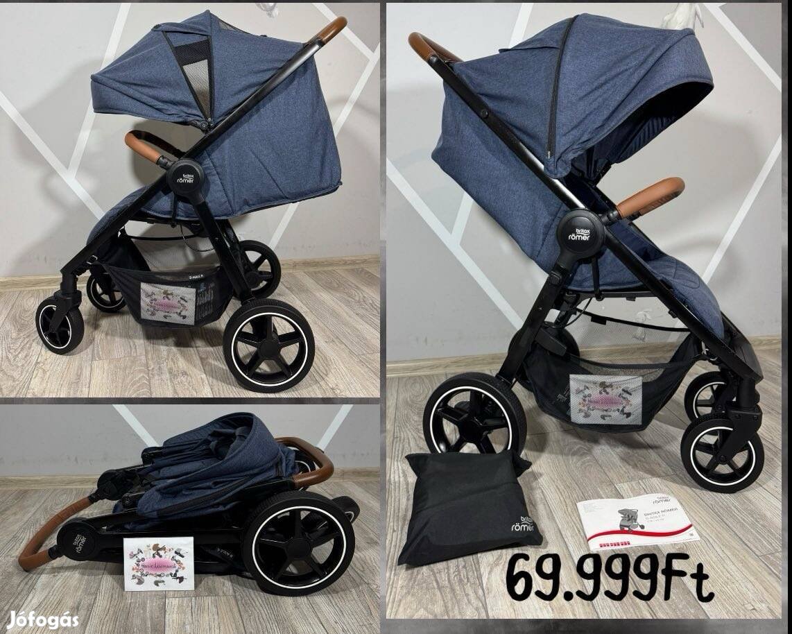 Britax B-Agile R Denim sportbabakocsi 