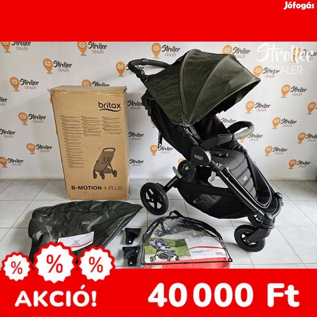 Britax B-Motion 4 Plus babakocsi lábzsákkal