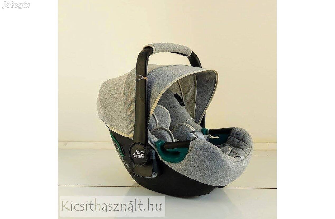 Britax Römer Baby Safe i-Sense 40-83 cm Nordic Grey hordozó i-Size