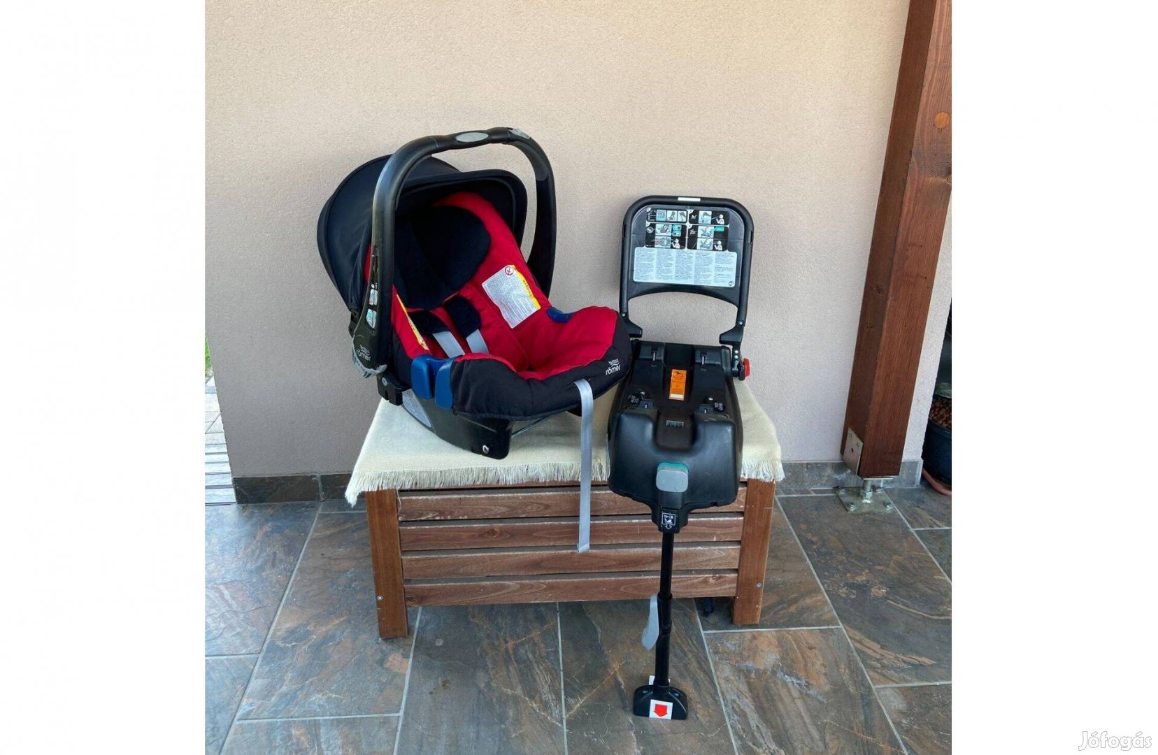 Britax Römer Baby-Safe plus SHR II hordozó+Isofix talp