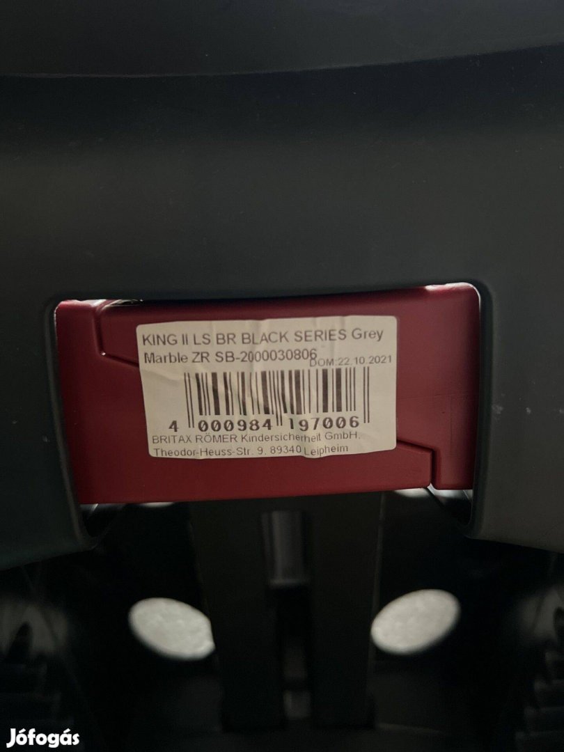 Britax Römer King II LS Black Series-Grey Marble