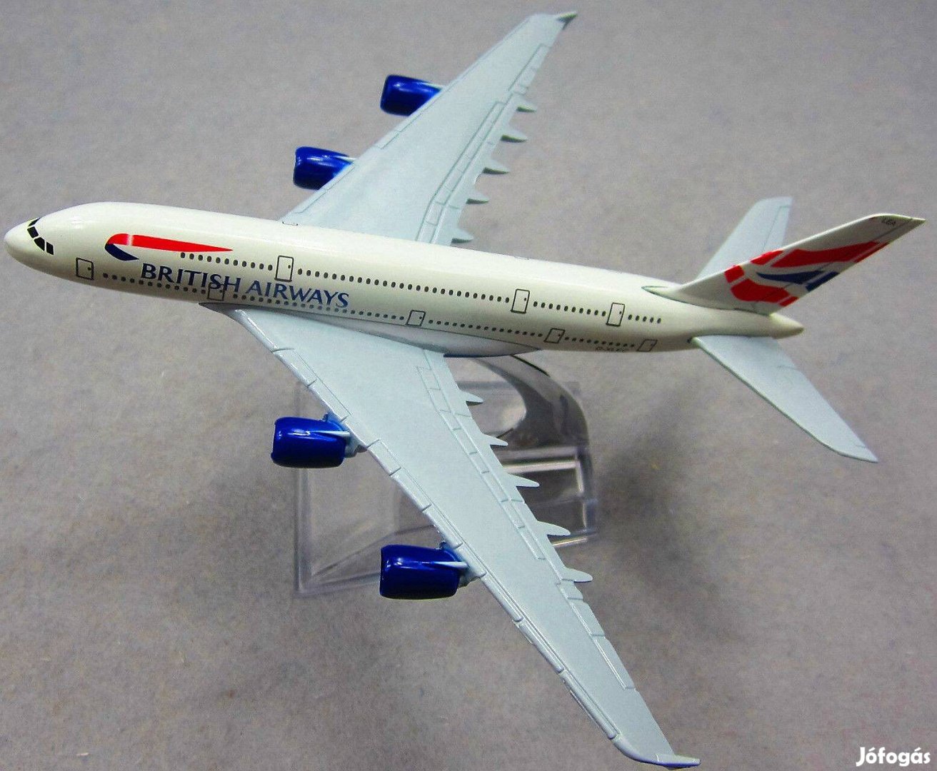 British Airways Airbus A380 fém repülőgép modell! Új!