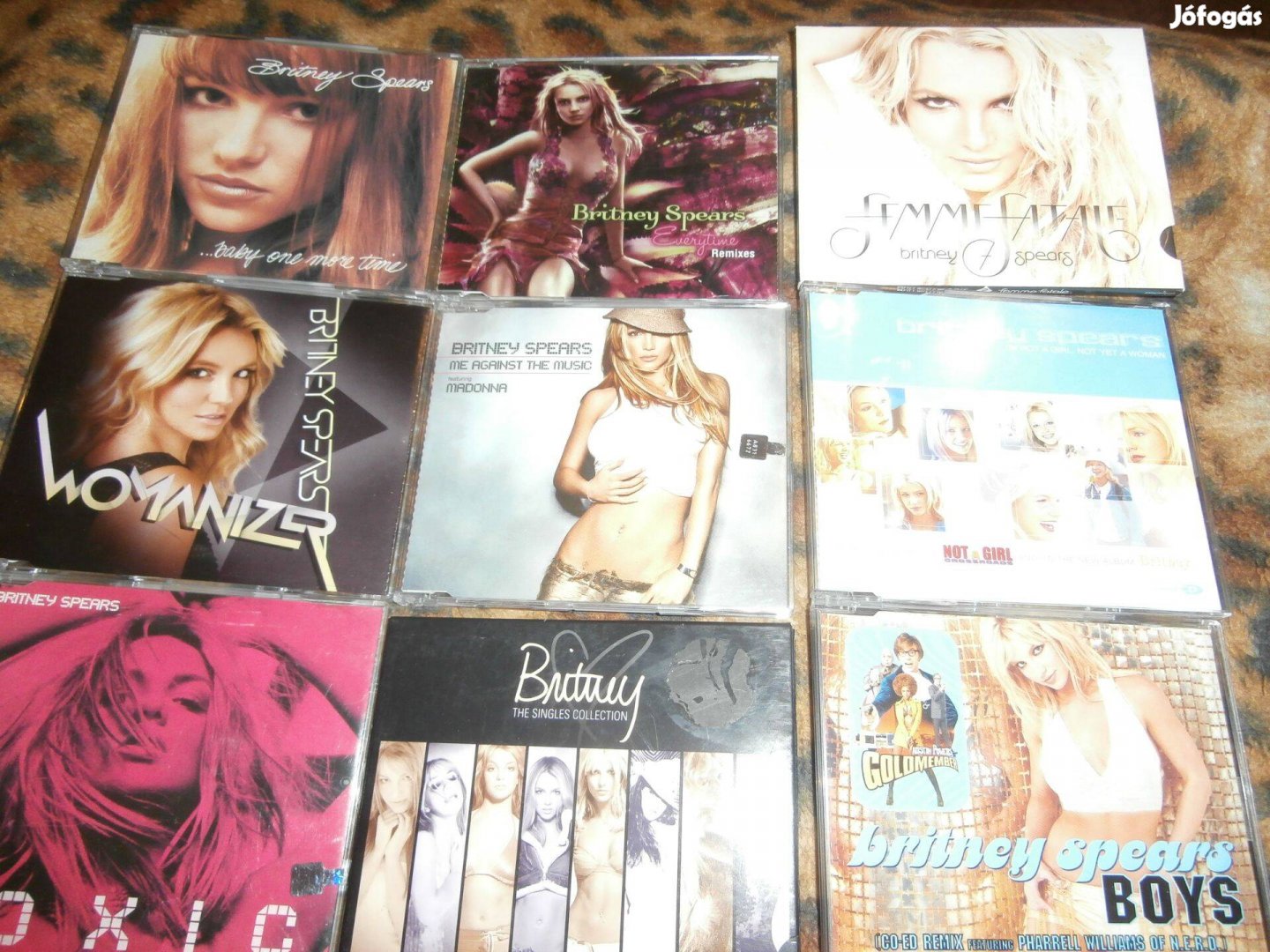 Britney CD-k Britney Spears Madonna