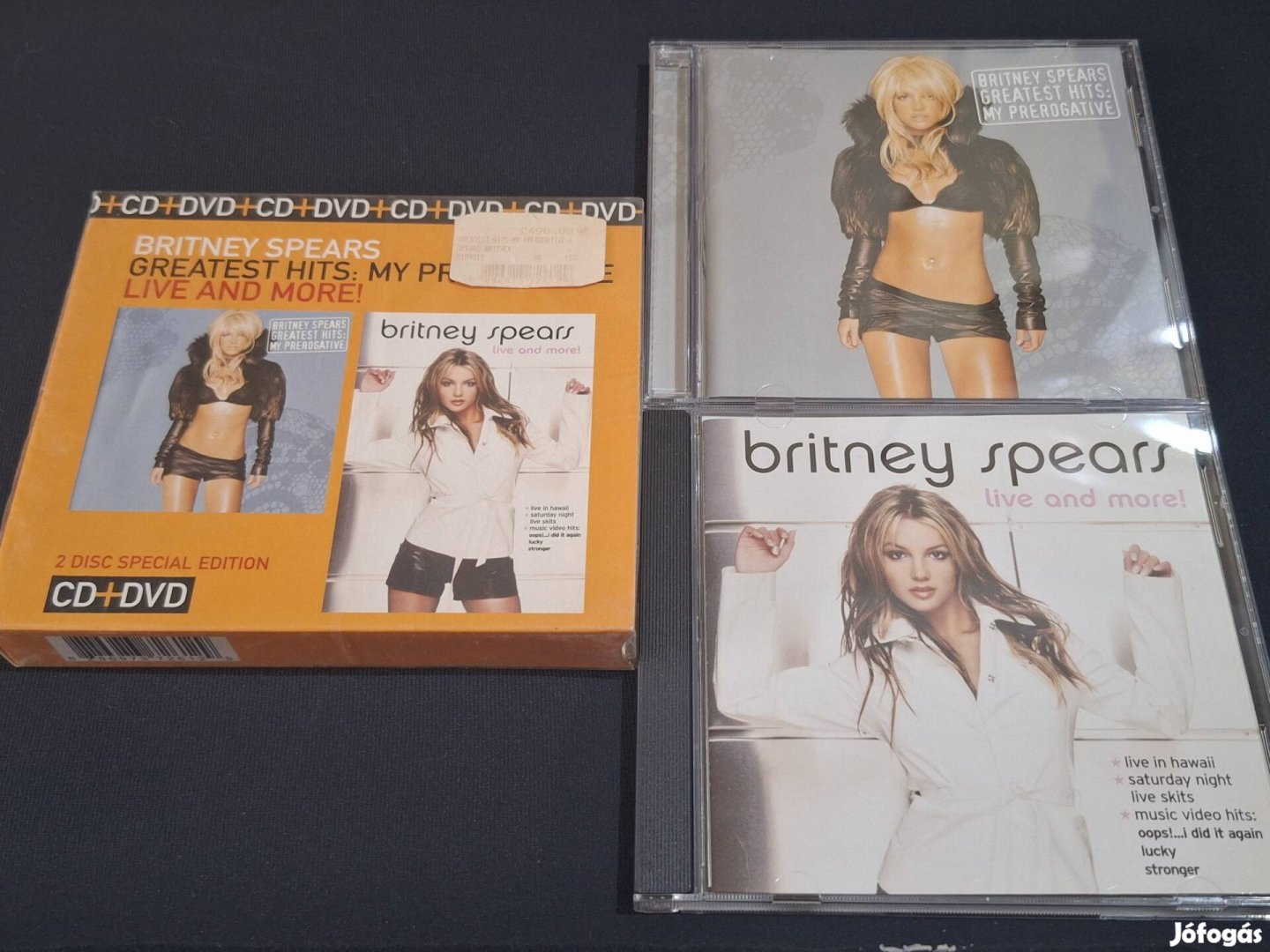 Britney Spears - Best of CD + koncert DVD