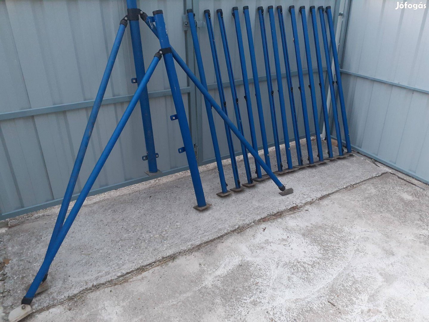 Brix alu kerítés lábak, 130 cm magasság, 15db