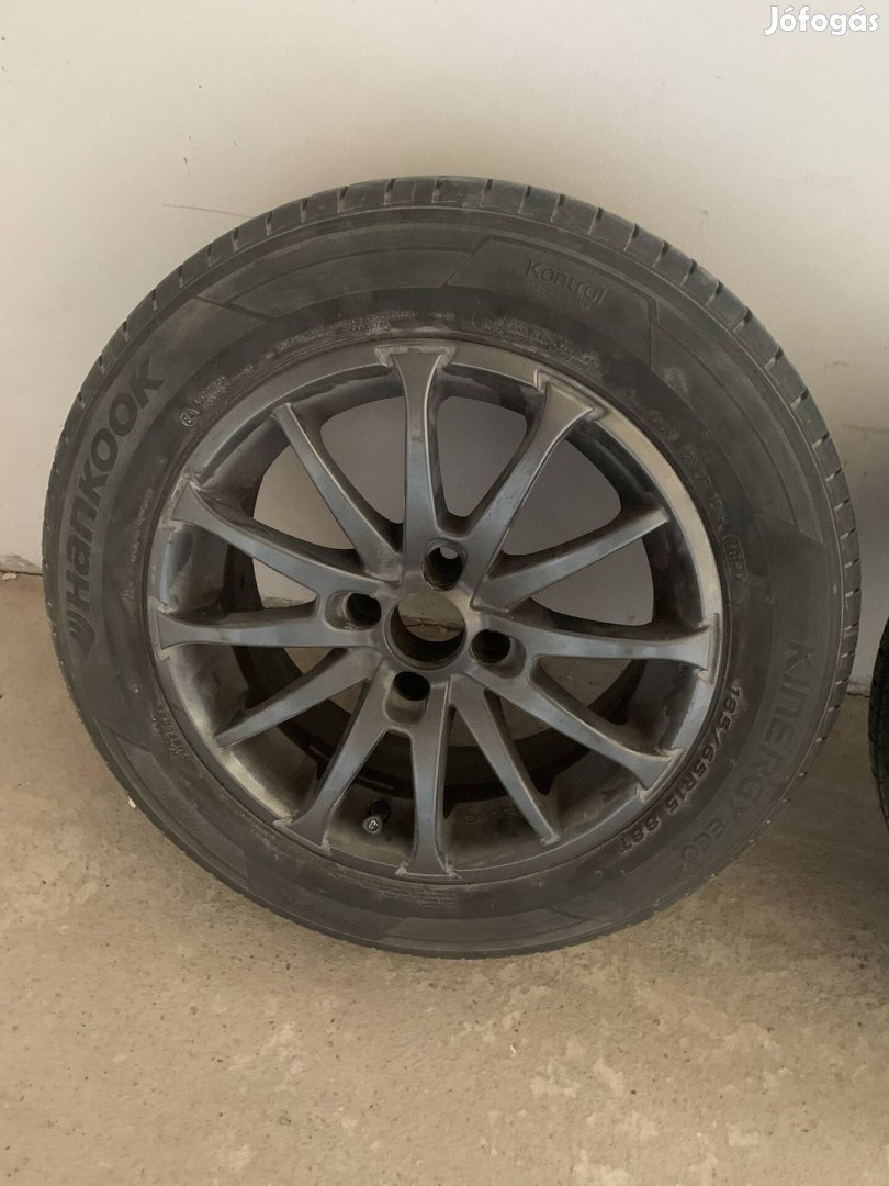 Brock 15" 4x98 alufeni hankook gumikkal