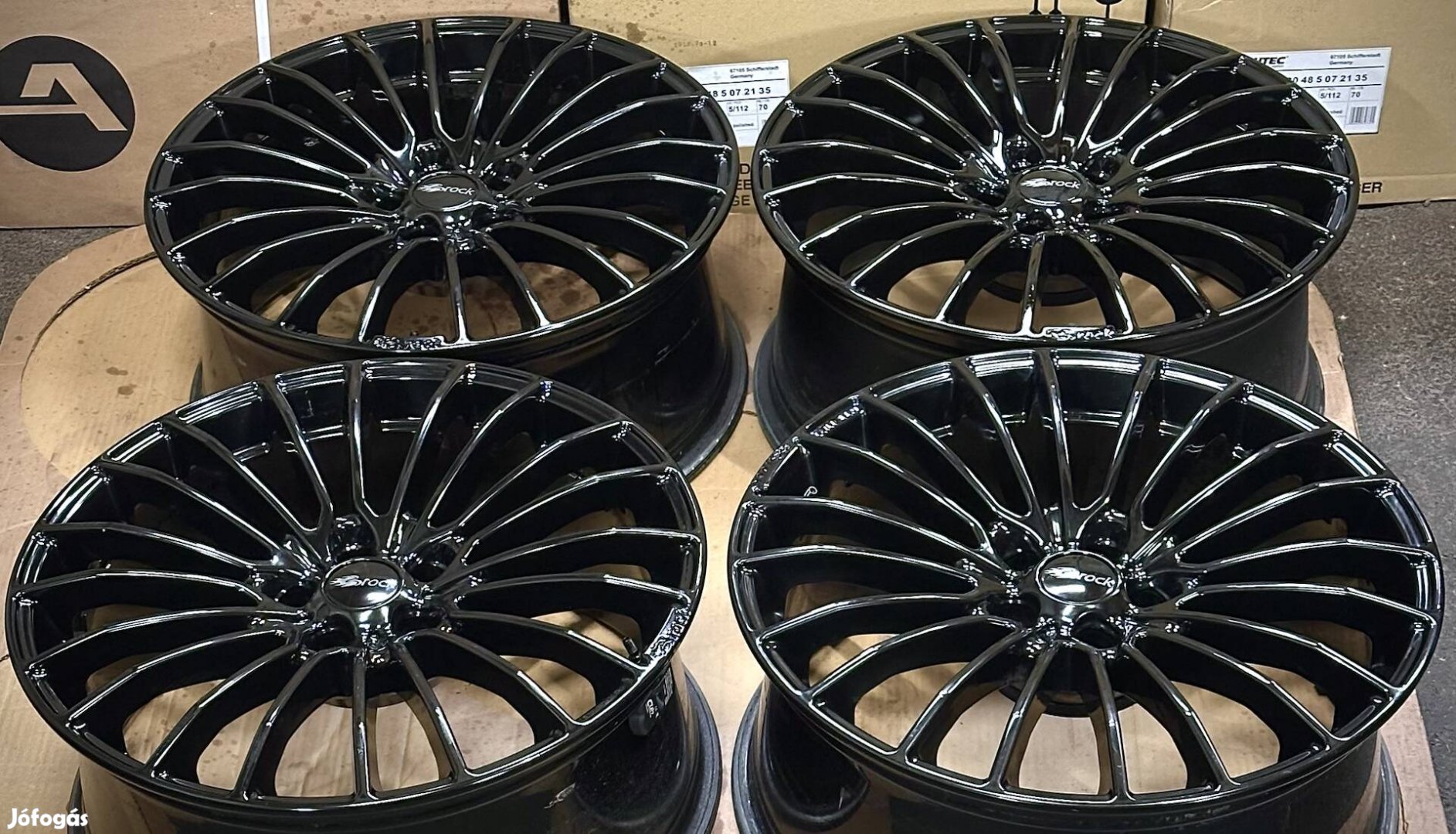 Brock 5x112 20 zoll újszerű alufelnik