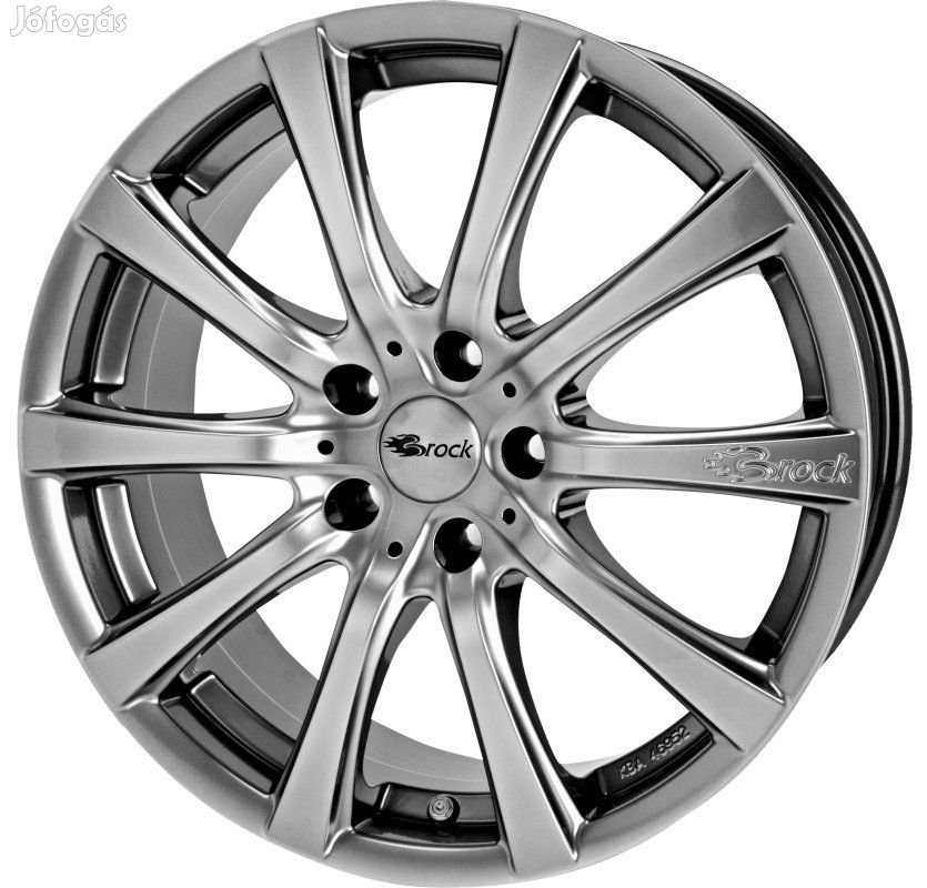 Brock B21 CSS - Króm ezüst 7X16 5X114,3 ET45 CB72,6 | alufelni |