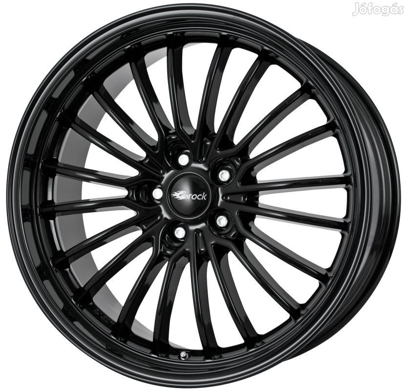Brock B24GP SG - Fényes fekete 8,5X19 5X110 ET32 CB65,1 | alufelni |