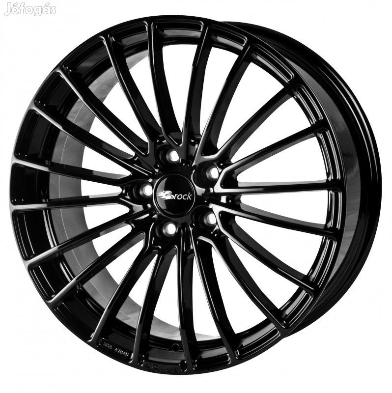 Brock B24 SG - Fényes fekete 7,5X17 5X108 ET45 CB72,6 | alufelni |
