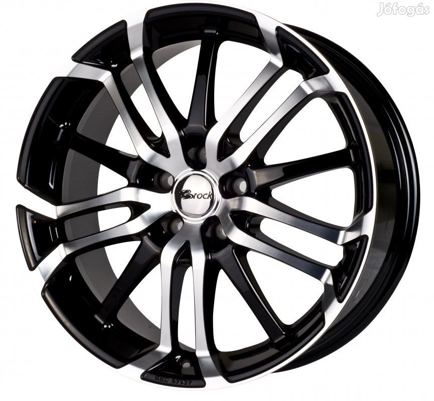 Brock B26 SGVP - Fényes fekete polírozott 8,5X19 5X120 ET20 CB76,9 |