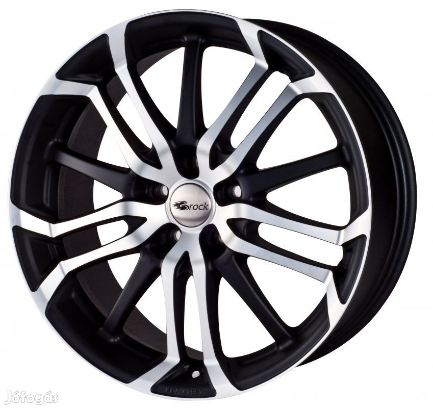 Brock B26 SMVP - Matt fekete polírozott 8X18 5X112 ET30